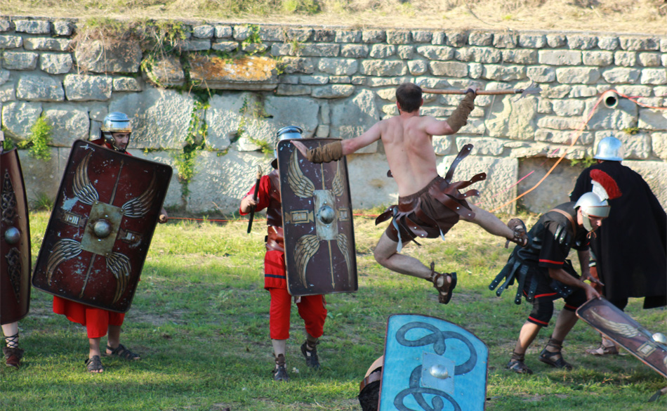spectacle gladiateurs
