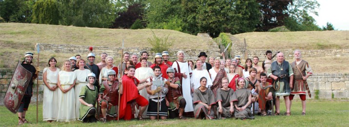 la compagnie senlisienne du patrimoine spectacle les dieux de l'arène