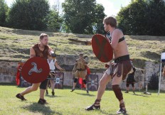 la compagnie senlisienne du patrimoine spectacle les dieux de l'arène