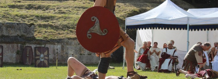 la compagnie senlisienne du patrimoine spectacle les dieux de l'arène