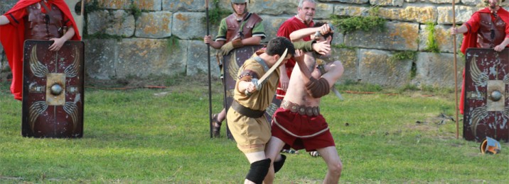 la compagnie senlisienne du patrimoine spectacle les dieux de l'arène