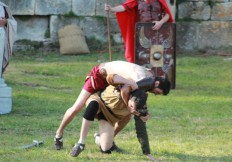 la compagnie senlisienne du patrimoine spectacle les dieux de l'arène