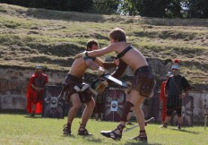 la compagnie senlisienne du patrimoine spectacle les dieux de l'arène