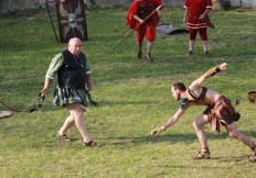 la compagnie senlisienne du patrimoine spectacle les dieux de l'arène