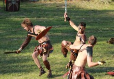 la compagnie senlisienne du patrimoine spectacle les dieux de l'arène