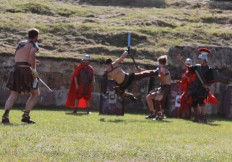 la compagnie senlisienne du patrimoine spectacle les dieux de l'arène