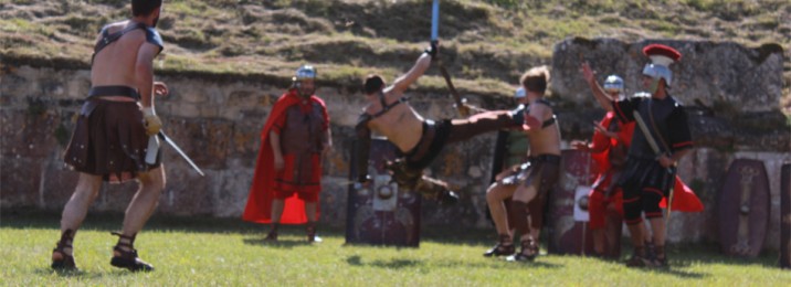 la compagnie senlisienne du patrimoine spectacle les dieux de l'arène