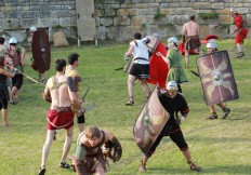 la compagnie senlisienne du patrimoine spectacle les dieux de l'arène