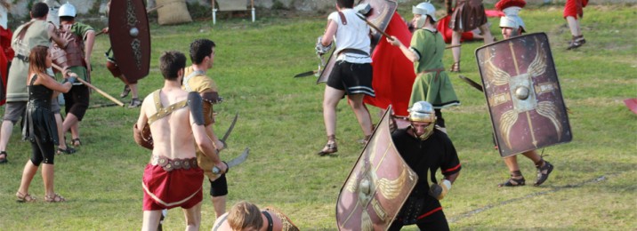 la compagnie senlisienne du patrimoine spectacle les dieux de l'arène