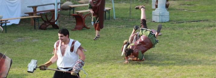 la compagnie senlisienne du patrimoine spectacle les dieux de l'arène