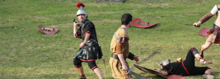 la compagnie senlisienne du patrimoine spectacle les dieux de l'arène