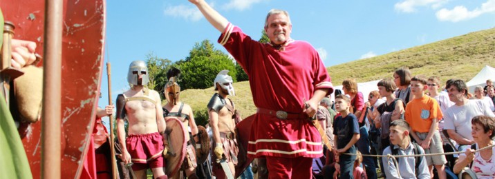 la compagnie senlisienne du patrimoine spectacle les dieux de l'arène