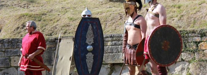 la compagnie senlisienne du patrimoine spectacle les dieux de l'arène