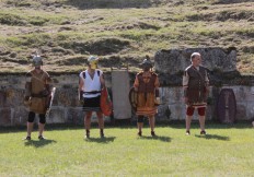 la compagnie senlisienne du patrimoine spectacle les dieux de l'arène