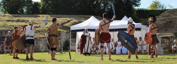 la compagnie senlisienne du patrimoine spectacle les dieux de l'arène