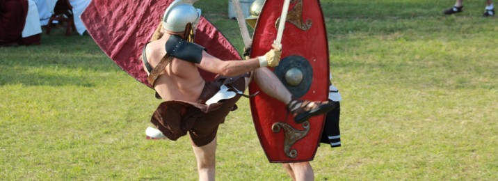 la compagnie senlisienne du patrimoine spectacle les dieux de l'arène