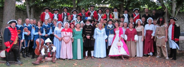 la compagnie senlisienne du patrimoine spectacle la fayette à senlis