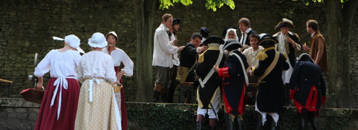 la compagnie senlisienne du patrimoine spectacle la fayette à senlis