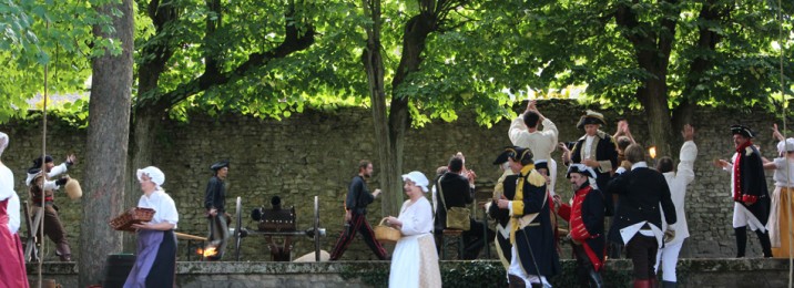 la compagnie senlisienne du patrimoine spectacle la fayette à senlis