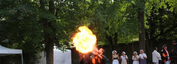 la compagnie senlisienne du patrimoine spectacle la fayette à senlis