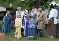 la compagnie senlisienne du patrimoine spectacle les 9 templiers de senlis