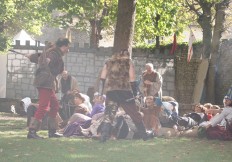 la compagnie senlisienne du patrimoine spectacle les 9 templiers de senlis