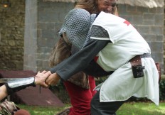 la compagnie senlisienne du patrimoine spectacle les 9 templiers de senlis