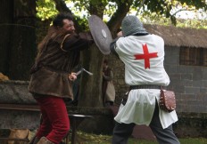 la compagnie senlisienne du patrimoine spectacle les 9 templiers de senlis