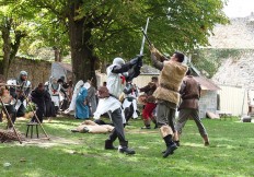 la compagnie senlisienne du patrimoine spectacle les 9 templiers de senlis