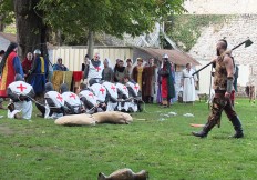 la compagnie senlisienne du patrimoine spectacle les 9 templiers de senlis