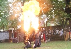 la compagnie senlisienne du patrimoine spectacle les 9 templiers de senlis