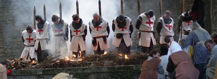 la compagnie senlisienne du patrimoine spectacle les 9 templiers de senlis