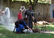 la compagnie senlisienne du patrimoine spectacle les 9 templiers de senlis