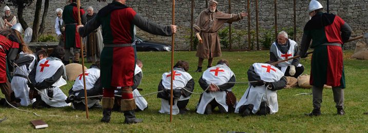 la compagnie senlisienne du patrimoine spectacle les derniers templiers