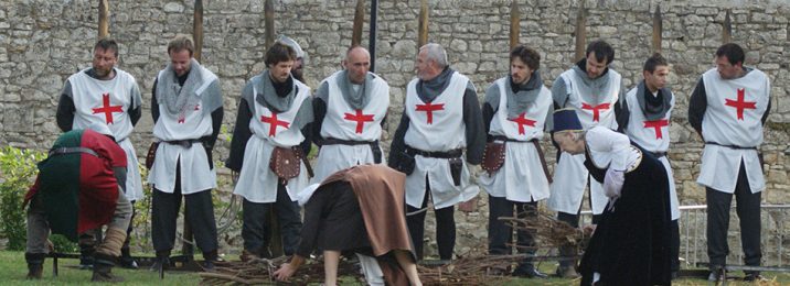 la compagnie senlisienne du patrimoine spectacle les derniers templiers