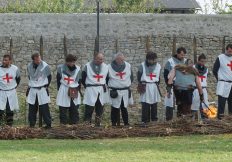 la compagnie senlisienne du patrimoine spectacle les derniers templiers