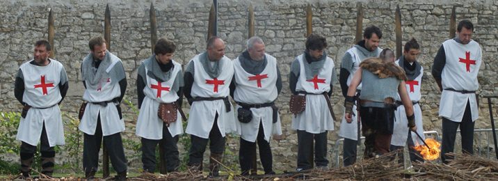 la compagnie senlisienne du patrimoine spectacle les derniers templiers