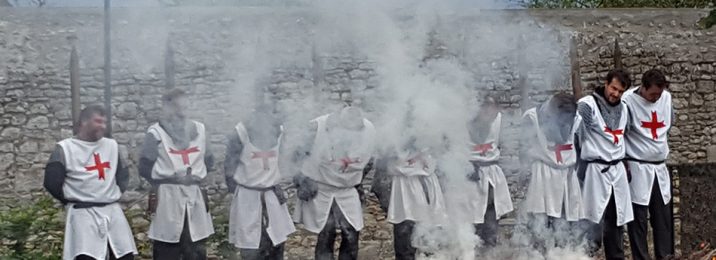 la compagnie senlisienne du patrimoine spectacle les derniers templiers