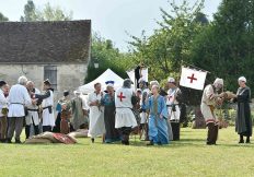 la compagnie senlisienne du patrimoine spectacle les derniers templiers