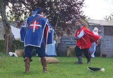 la compagnie senlisienne du patrimoine spectacle Louis XIII & ses mousquetaires